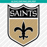 New Orleans Saints SVG Bundle – NFL Football Logo Vector Cricut
