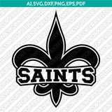 New Orleans Saints SVG Bundle – NFL Football Logo Vector Cricut