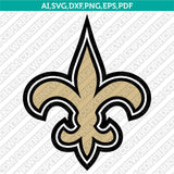 New Orleans Saints SVG Bundle – NFL Football Logo Vector Cricut