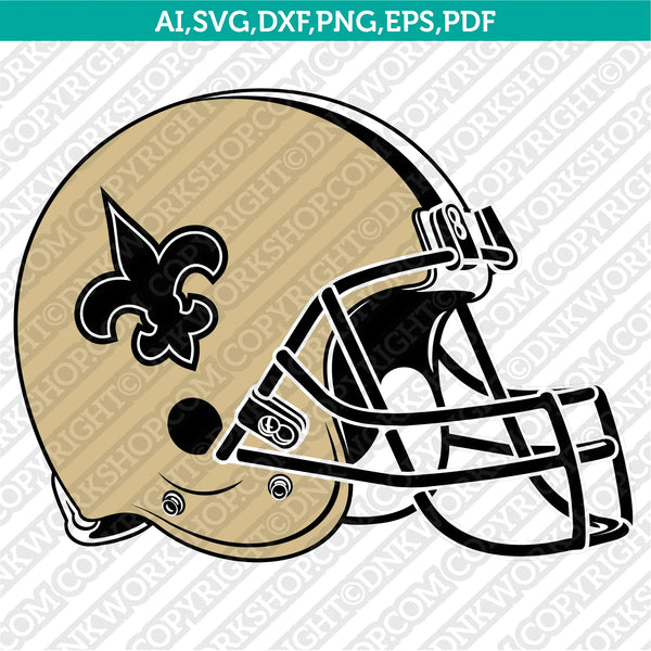 New Orleans Saints SVG Bundle – NFL Football Logo Vector Cricut