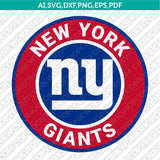 New York Giants SVG Bundle – NFL Football Logo Vector Cricut