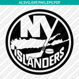 New York Islanders Logo SVG | NHL Vector Cricut Silhouette