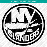 New York Islanders Logo SVG | NHL Vector Cricut Silhouette