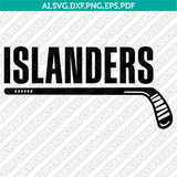 New York Islanders Logo SVG | NHL Vector Cricut Silhouette