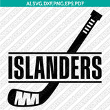New York Islanders Logo SVG | NHL Vector Cricut Silhouette