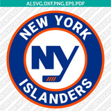 New York Islanders Logo SVG | NHL Vector Cricut Silhouette