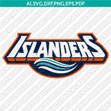 New York Islanders Logo SVG | NHL Vector Cricut Silhouette