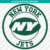 New York Jets SVG Bundle – NFL Football Logo Vector Cricut