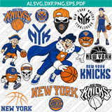New York Knicks Logo SVG | NBA Vector Cricut Silhouette