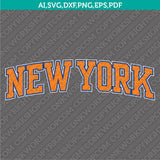 New York Knicks Logo SVG | NBA Vector Cricut Silhouette