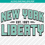 New York Liberty Logo SVG Bundle | WNBA Vector Cricut