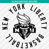New York Liberty Logo SVG Bundle | WNBA Vector Cricut
