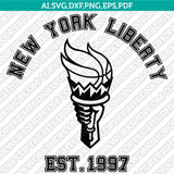 New York Liberty Logo SVG Bundle | WNBA Vector Cricut