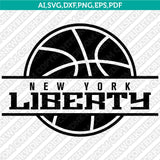 New York Liberty Logo SVG Bundle | WNBA Vector Cricut