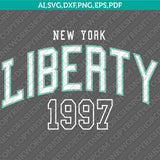 New York Liberty Logo SVG Bundle | WNBA Vector Cricut