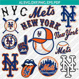 New York Mets SVG Bundle – MLB Baseball Logo Vector Cricut