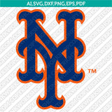 New York Mets SVG Bundle – MLB Baseball Logo Vector Cricut