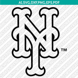 New York Mets SVG Bundle – MLB Baseball Logo Vector Cricut