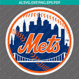 New York Mets SVG Bundle – MLB Baseball Logo Vector Cricut