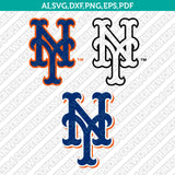 New York Mets Logo SVG | MLB Vector Cricut & Silhouette