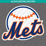 New York Mets SVG Bundle – MLB Baseball Logo Vector Cricut