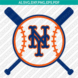 New York Mets SVG Bundle – MLB Baseball Logo Vector Cricut