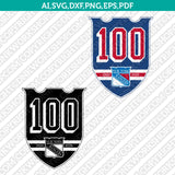 New York Rangers Logo SVG PNG | NHL Vector Cricut Silhouette