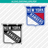 New York Rangers Logo SVG PNG | NHL Vector Cricut Silhouette