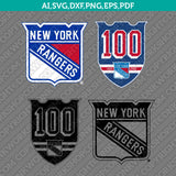 New York Rangers Logo SVG PNG | NHL Vector Cricut Silhouette