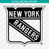 New York Rangers Logo SVG PNG | NHL Vector Cricut Silhouette