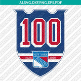 New York Rangers Logo SVG PNG | NHL Vector Cricut Silhouette