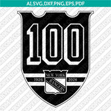 New York Rangers Logo SVG PNG | NHL Vector Cricut Silhouette