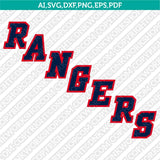 New York Rangers Logo SVG PNG | NHL Vector Cricut Silhouette