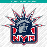 New York Rangers Logo SVG PNG | NHL Vector Cricut Silhouette