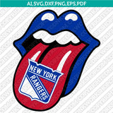 New York Rangers Logo SVG PNG | NHL Vector Cricut Silhouette