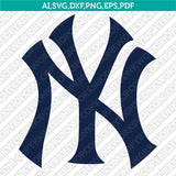 New York Yankees SVG Bundle – MLB Baseball Logo Vector Cricut