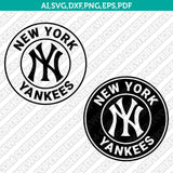 New York Yankees Logo SVG | PNG Vector Cricut & Silhouette