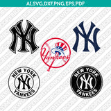 New York Yankees Logo SVG | PNG Vector Cricut & Silhouette