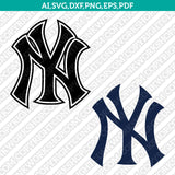 New York Yankees Logo SVG | PNG Vector Cricut & Silhouette