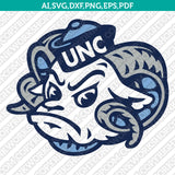 North Carolina Tar Heels SVG Bundle – NCAA College Logo Vector Files for Cricut