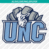 North Carolina Tar Heels SVG Bundle – NCAA College Logo Vector Files for Cricut