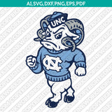 North Carolina Tar Heels SVG Bundle – NCAA College Logo Vector Files for Cricut
