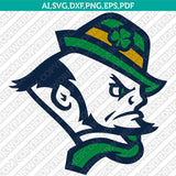 Notre Dame Fighting Irish Logo SVG Bundle | NCAA College Vector Cricut