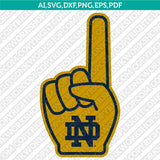 Notre Dame Fighting Irish Logo SVG Bundle | NCAA College Vector Cricut