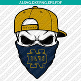 Notre Dame Fighting Irish Logo SVG Bundle | NCAA College Vector Cricut