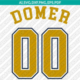 Notre Dame Fighting Irish Logo SVG Bundle | NCAA College Vector Cricut