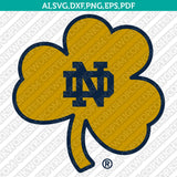 Notre Dame Fighting Irish Logo SVG Bundle | NCAA College Vector Cricut