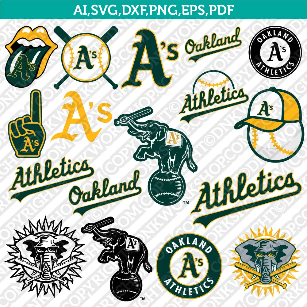 Get Oakland Athletics Logo SVG | Instant Access – DNKWorkshop