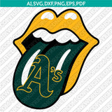 Oakland Athletics SVG Bundle – MLB Baseball Logo Vector Cricut