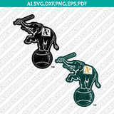 Oakland Athletics Logo SVG | PNG Vector Cricut & Silhouette